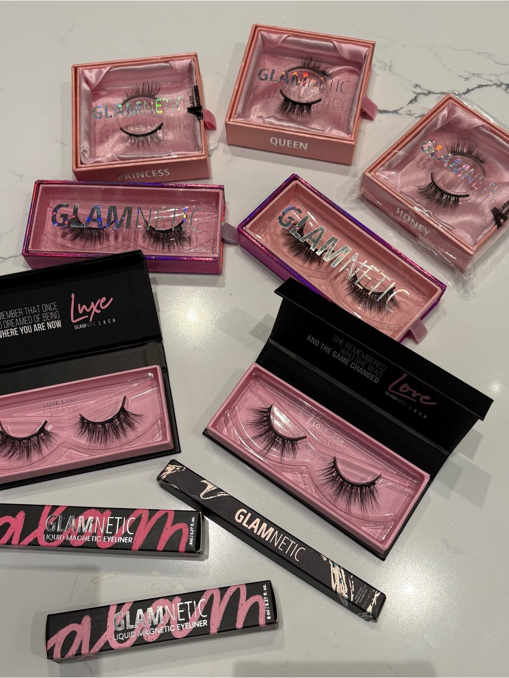 Glamnetic magnetic false lashes